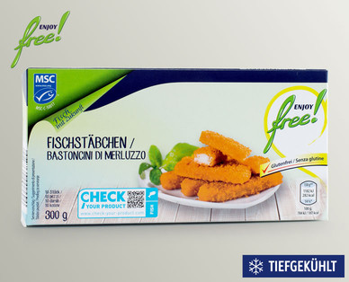 ENJOY FREE! MSC Fischstäbchen glutenfrei