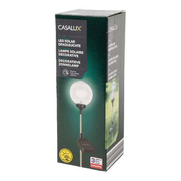 CASALUX(R) 				Decoratieve tuinverlichting op zonne-energie