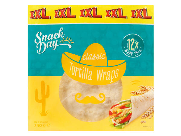 Tortilla Wraps 740 g