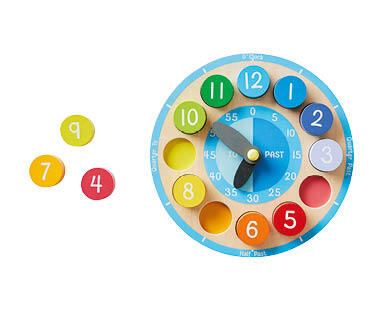 Wooden Learning Clock