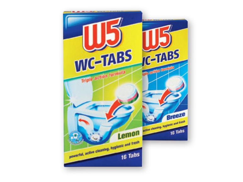 W5(R) Lemon/ Breeze Toilet Tabs