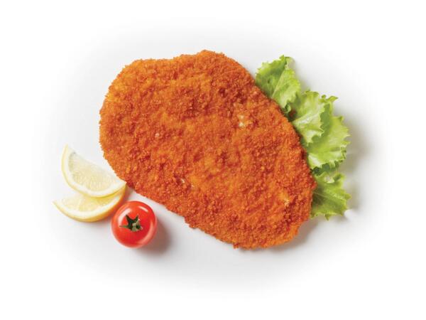 Breaded Chicken Cutlet with smoked Scamorza Cheese