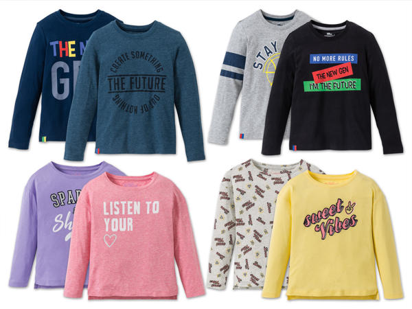 PEPPERTS(R) Kinder Langarmshirt, 2 Stück1