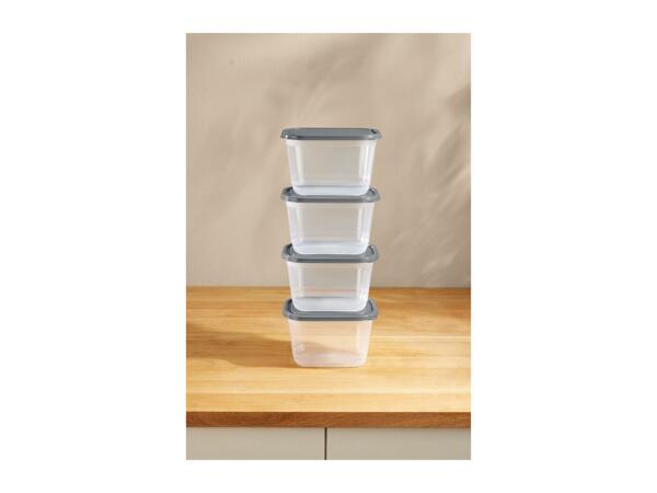 Livarno Home Food Storage Containers - Set of 4