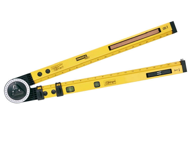 POWERFIX Protractor Spirit Level