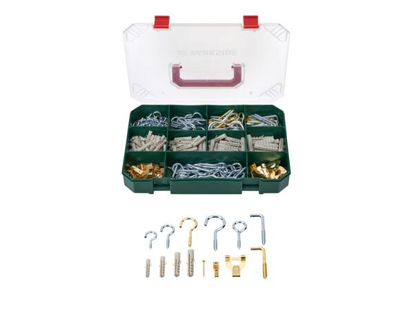 Hook & wall plug, cable tie or nail
