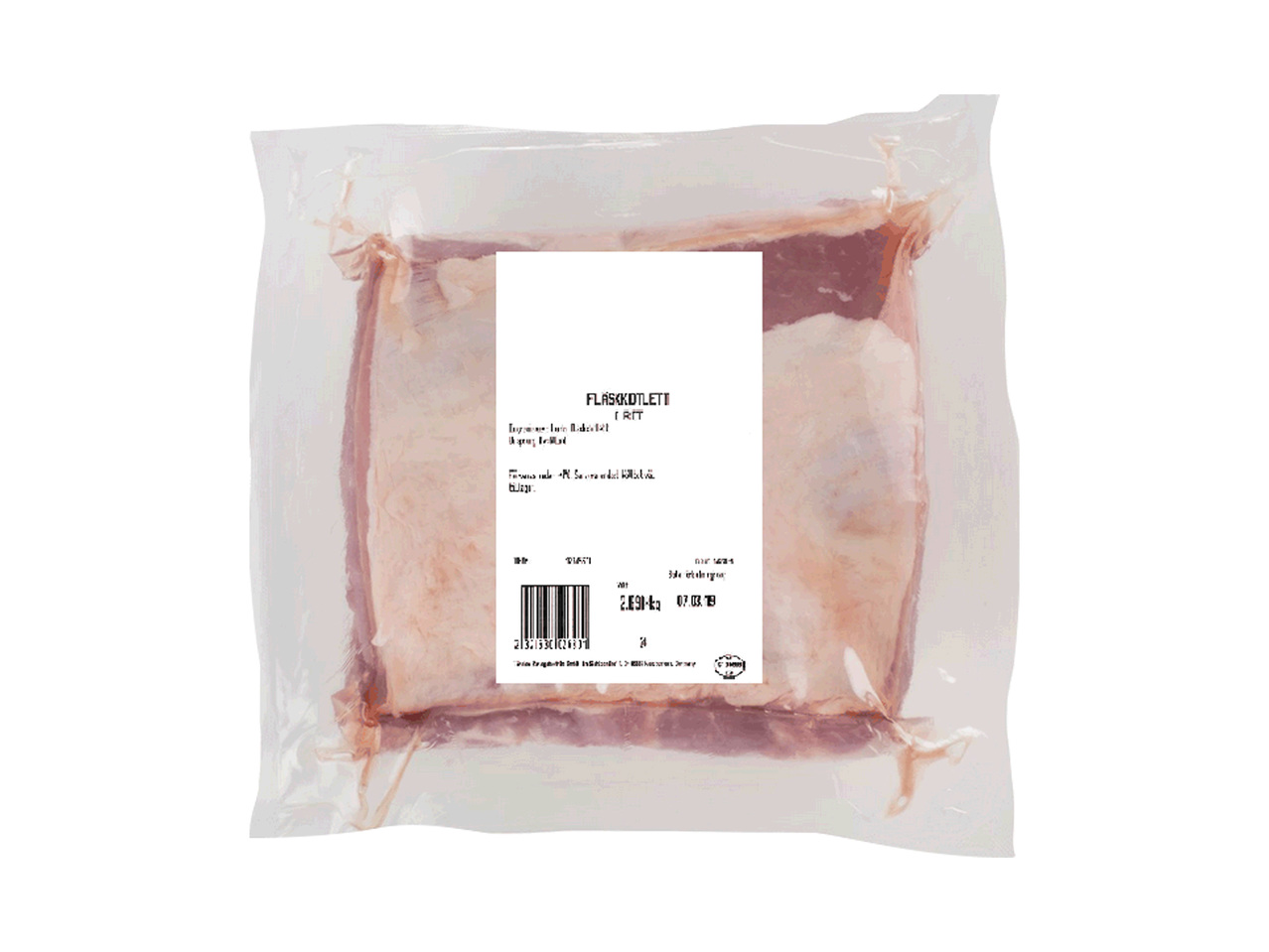 FLÄSKKOTLETT I BIT