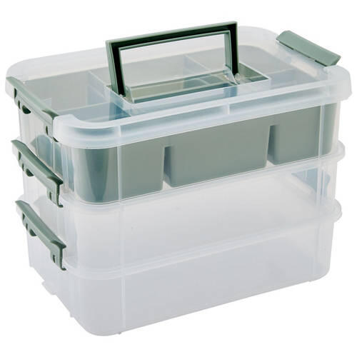 Stackable Storage Box with Handle