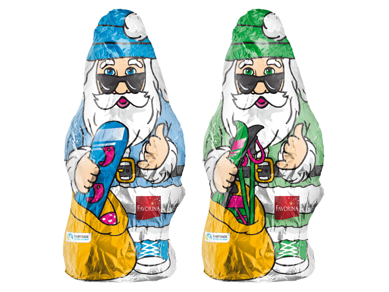 FAVORINA Cooler Weihnachtsmann