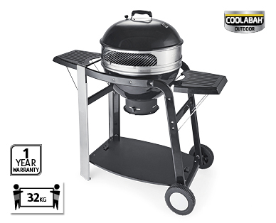 BLACK PEARL KETTLE BBQ WITH PIZZA RING