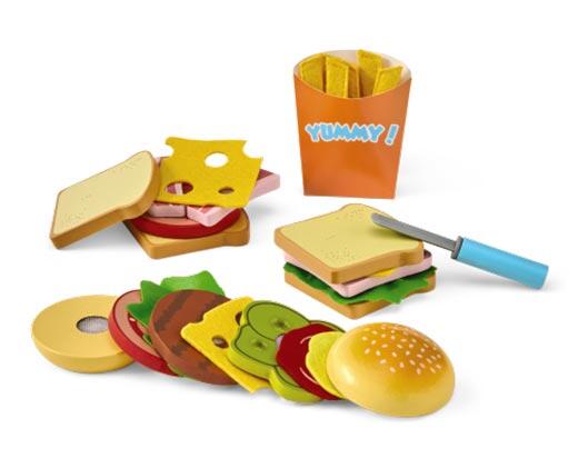 Bee Happy
Wooden Play Food Set