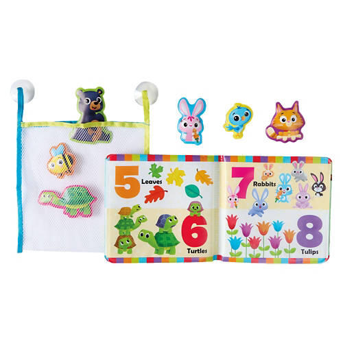Waterproof Bath Time Book & Play Set - Counting 123