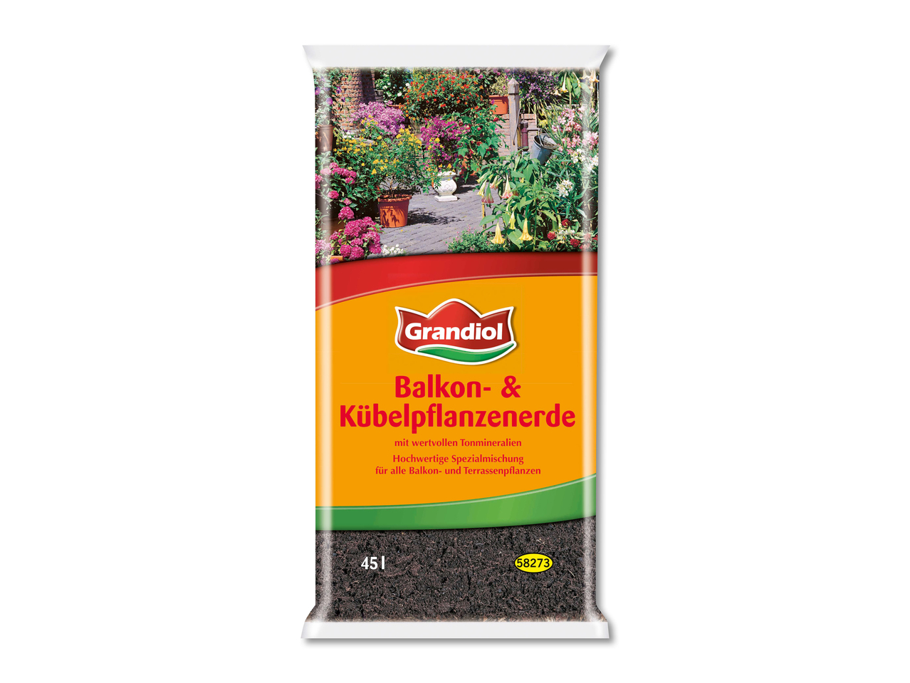 Terreau pour plantes de balcon ou en pot