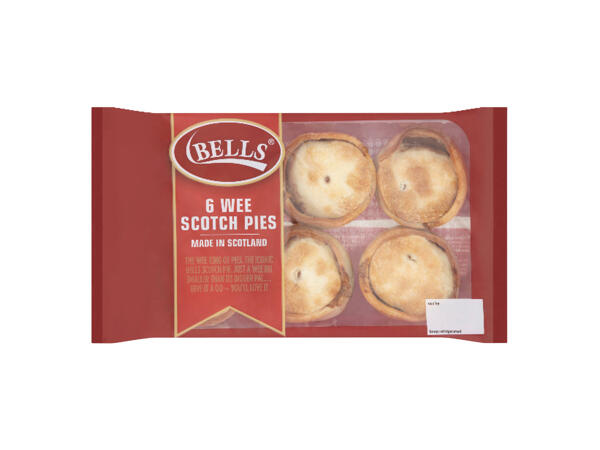 Bells 6 Wee Scotch Pies