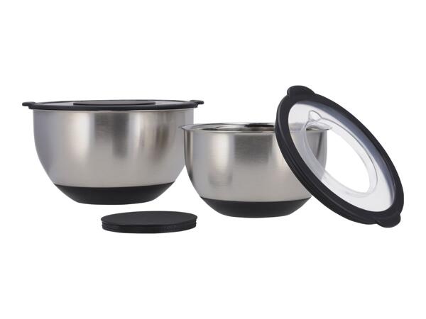 Silvercrest Premium Mixing Bowl Set - Set of 2
