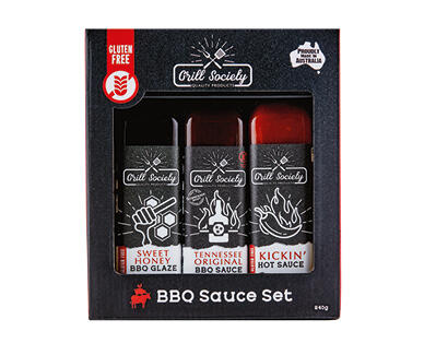 Grill Society Sauce Gift Pack 840g