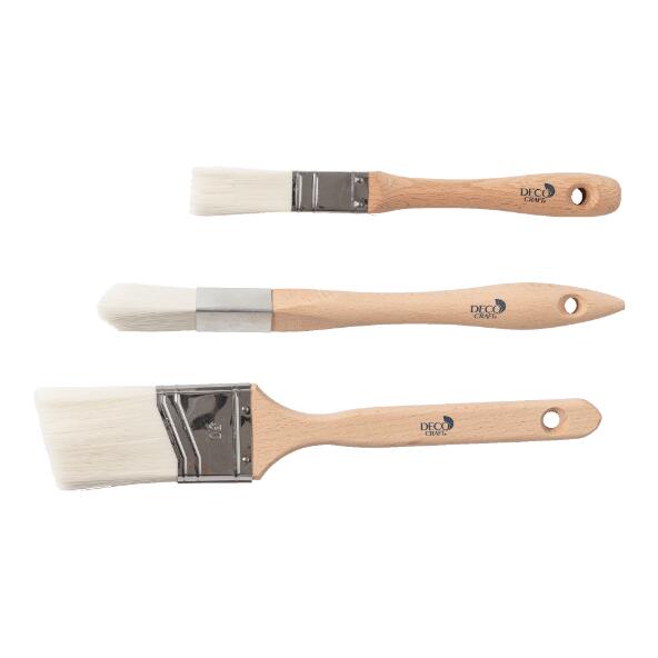 DECO CRAFT(R) 				Ensemble de pinceaux, 3 pcs