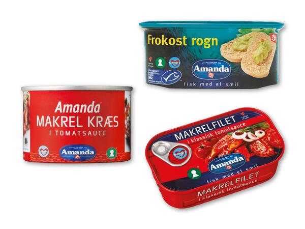 AMANDA Fisk på dåse