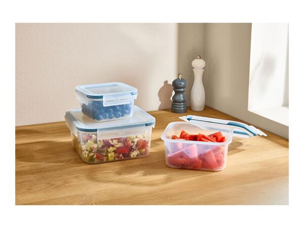 Silvercrest Square Food Storage Container Set - 3 Pieces