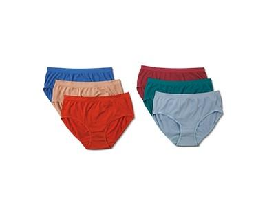 Serra Ladies' 6-Pack Seamless Underwear