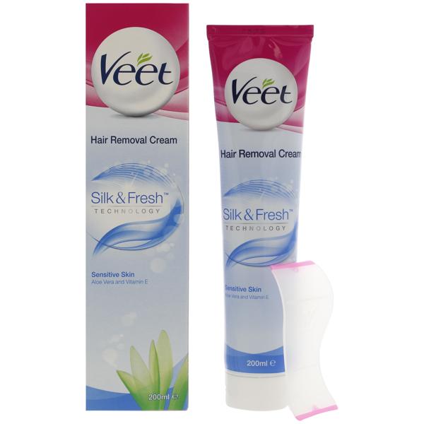 crème dépilatoire Silk & Fresh Veet