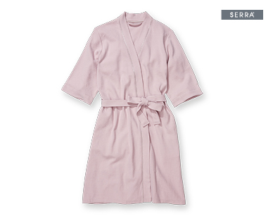 LADIES WAFFLE ROBE