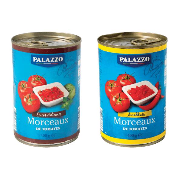PALAZZO(R) 				Dés de tomate aromatisés