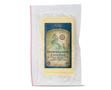 Happy Farms Preferred Horseradish Cheddar or Buffalo Wing Jack Cheese Slices