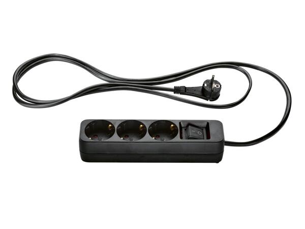 3 Socket Extension Lead with Switch