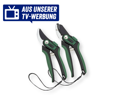 GARDENLINE(R) Profi-Gartenscheren-Set, 2-teilig