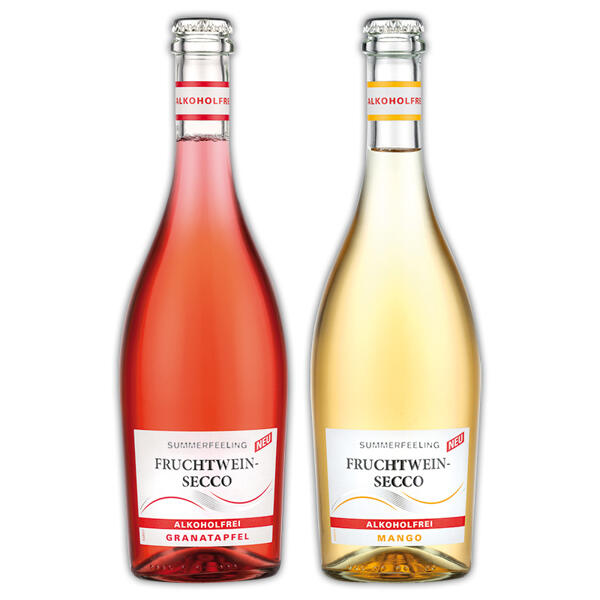 Fruchtwein-Secco alkoholfrei