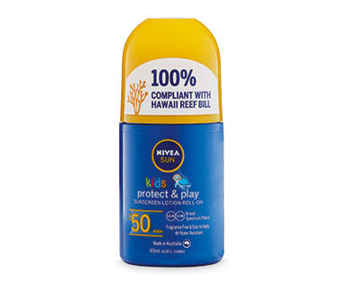 Nivea Sun Kids Protect & Play Roll-On Sunscreen SPF50+ 65ml