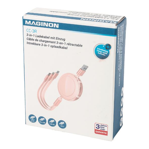 MAGINON(R) 				3-in-1-Ladekabel