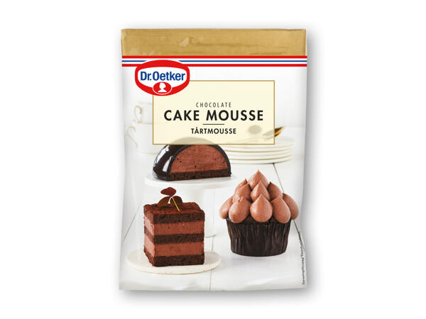 Dr. Oetker dessert, lagkagemousse eller -creme