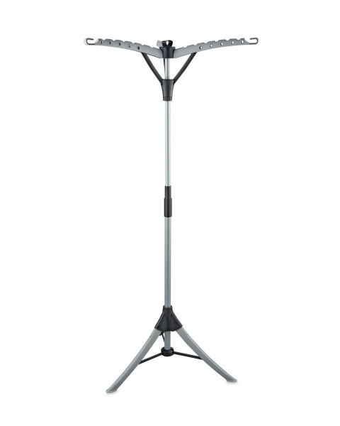 Black & Silver Tripod Clothes Dryer