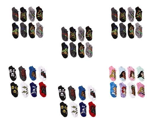 Children's Character 8-Pack Socks