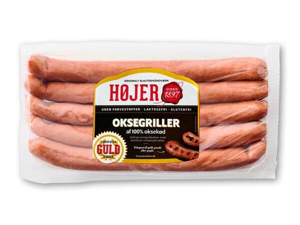Højer okse- eller kyllingepølser