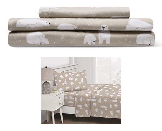Huntington Home 
 Twin Flannel Sheets