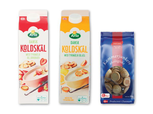 Arla koldskål eller økologiske kammerjunkere