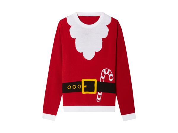 ESMARA(R)/ESMARA MEN(R) Julesweater med LED
