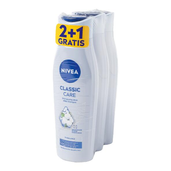 NIVEA(R) 				Shampoo, 3 st.