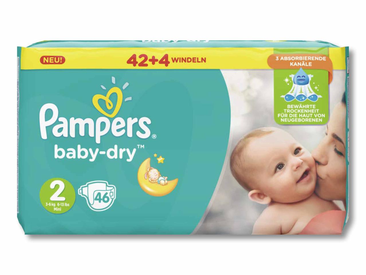 Couches Pampers Baby-dry