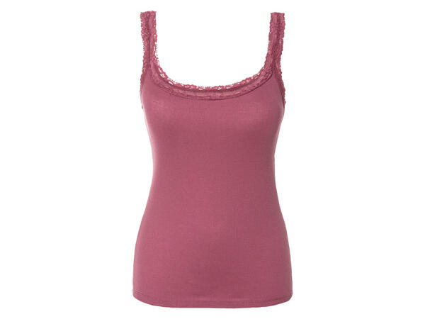 esmara(R) Damen Tops, 3 Stück, mit Spitze
