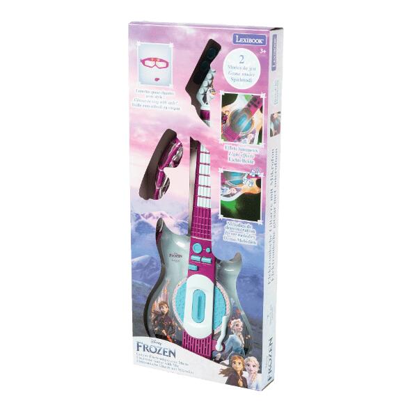 LEXIBOOK(R) 				Elektronische Gitarre mit Mikro und Brille