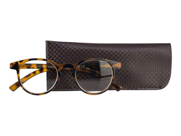 Auriol Reading Glasses With Case - Brown