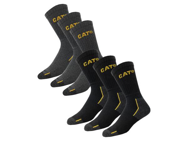 CATERPILLAR(R) Arbetssockor, 3-pack