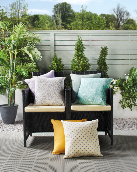 Garden Polka Dot Cushion