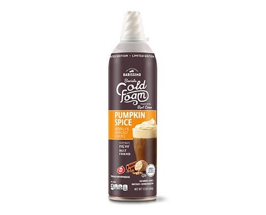 Barissimo 
 Pumpkin Spice Barista Cold Foam