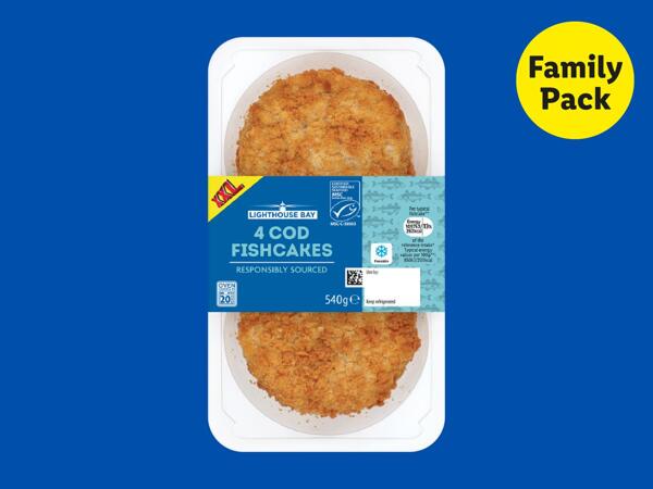 Lighthouse Bay 4 Cod Fishcakes