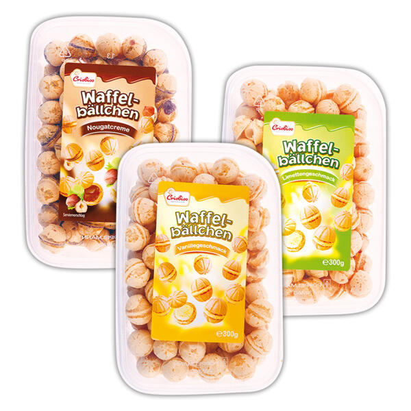 Waffelbällchen